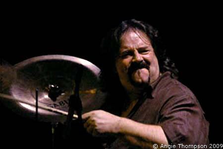 Pete Thompson, drums Angie Thompson 2009