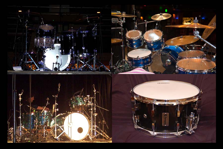 Sonar, DW,  and Tempus Drums